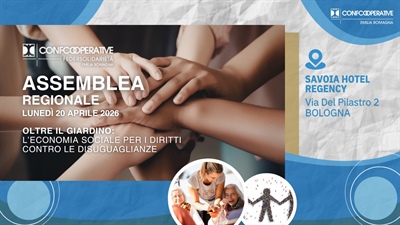 FEDERSOLIDARIETÀ EMILIA ROMAGNA: IL 20 APRILE L’ASSEMBLEA