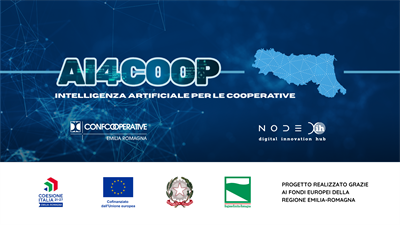AI4COOP, IL 21 LUGLIO L'EVENTO FINALE REGIONALE